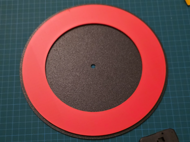 Hintergrundring für 245 mm Uhr
