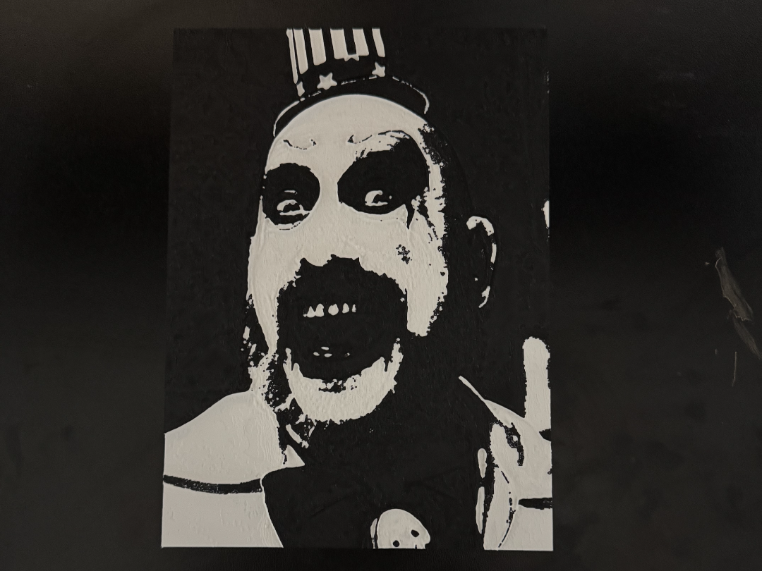 Captain Spaulding, Sid Haig, Devils Rejects sign