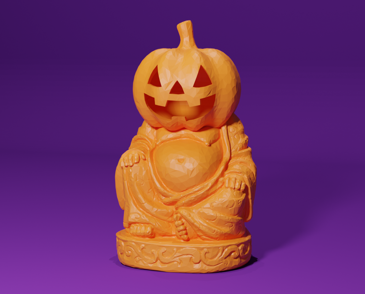 Halloween Buddha
