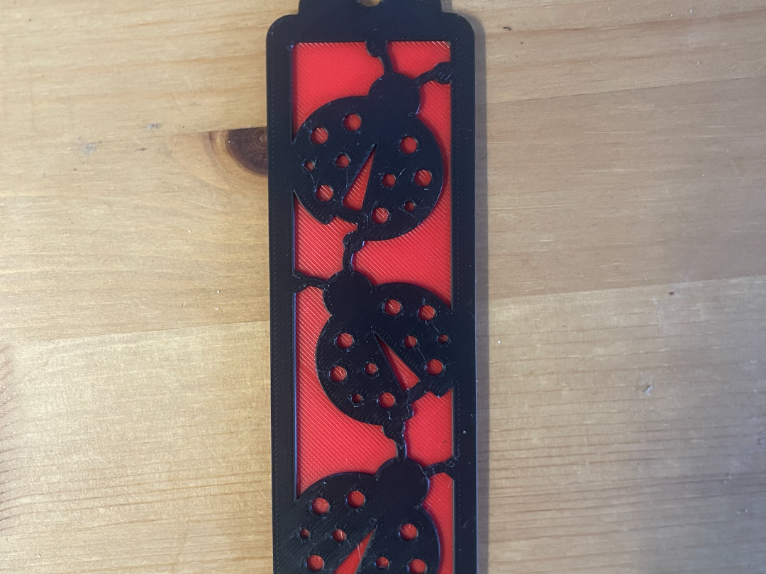 lady bird bookmark