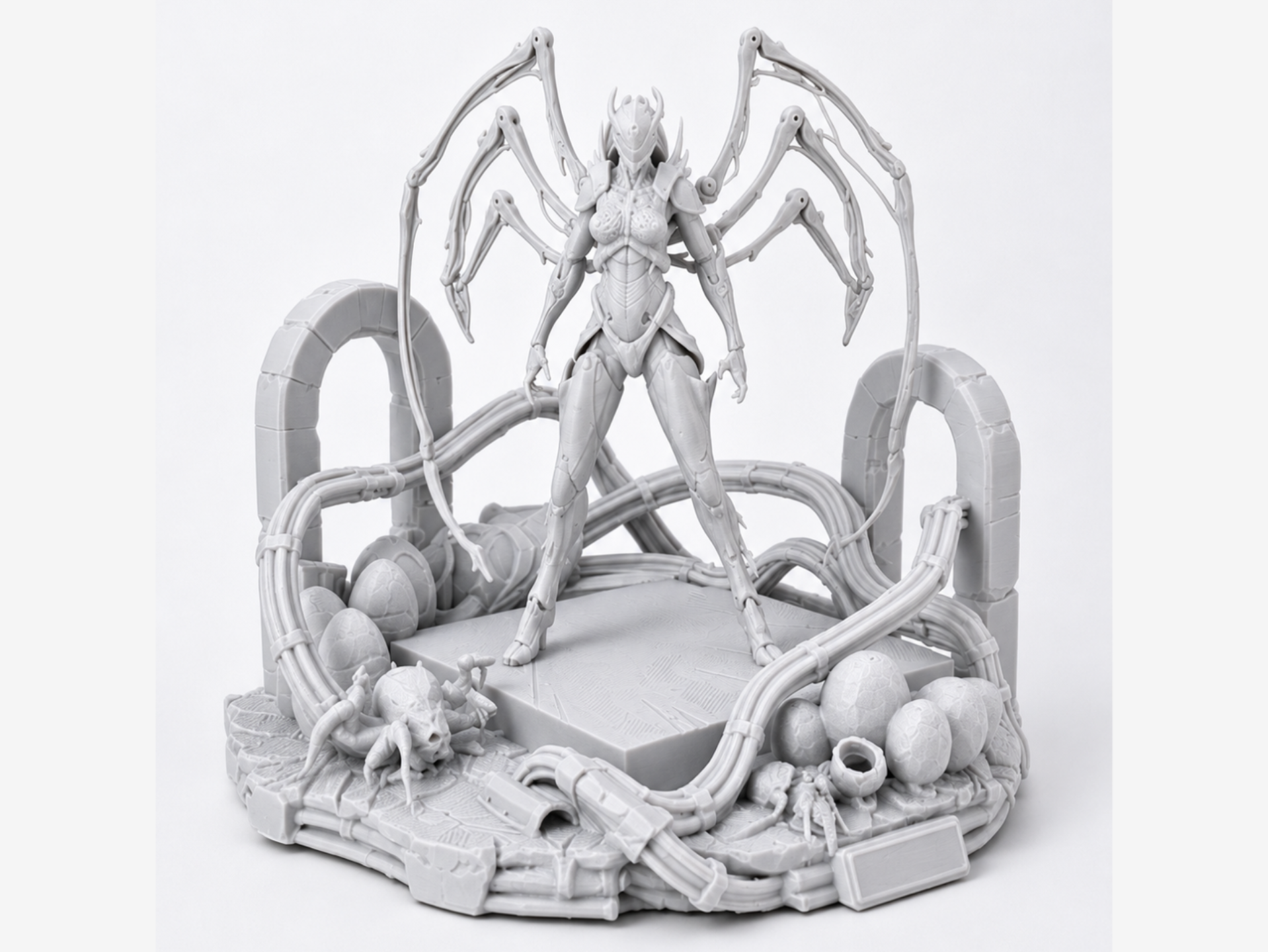 Warframe - Oraxia Spider (Figure Only)