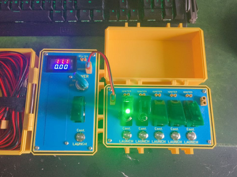 Addon für mein 12V/3s-Lipo Modellraketenstartgerät