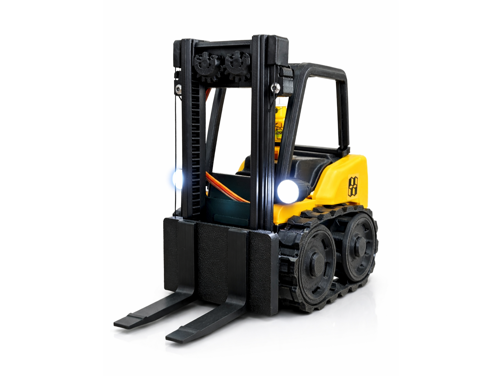 PLA Headlights thickened version for RC Forklift