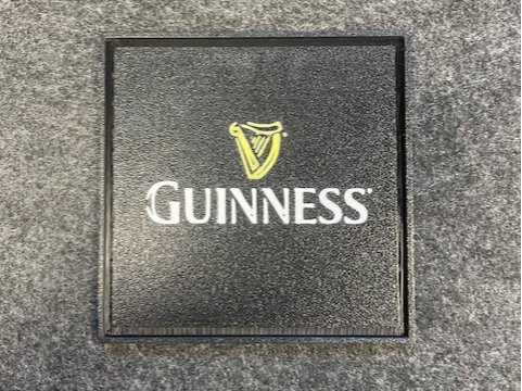 Guinness Bierdeckel Eckig