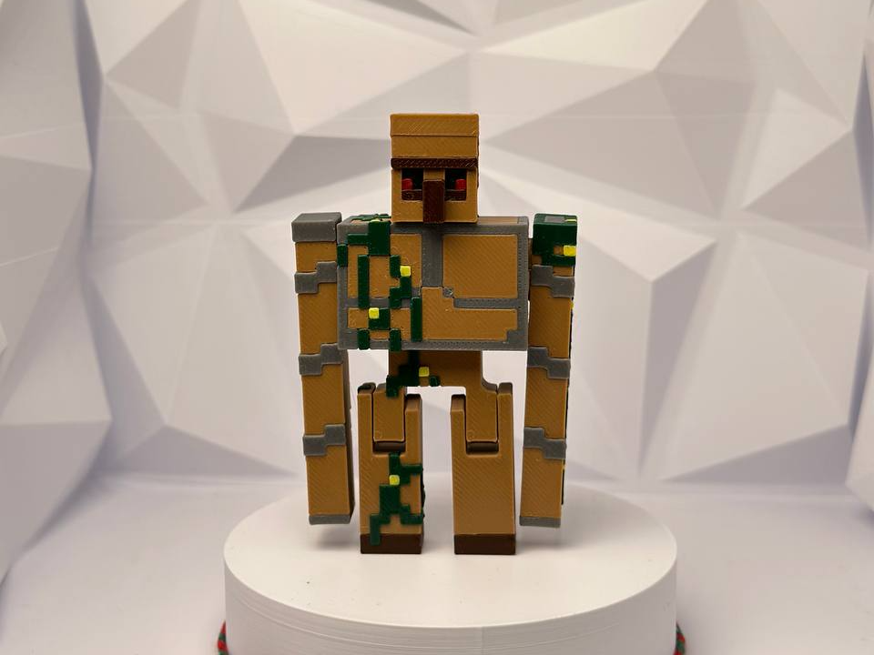 Minecraft Iron Golem Articulated