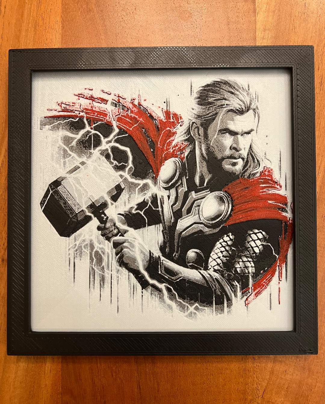 Thor with Red Cape