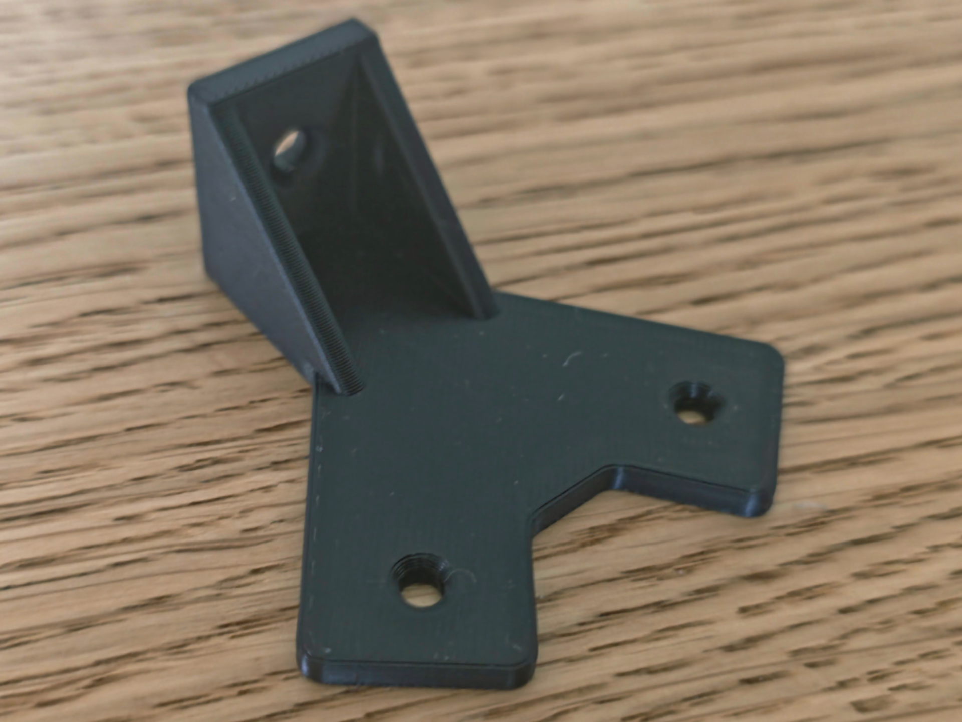 L bracket, Desk to Wall