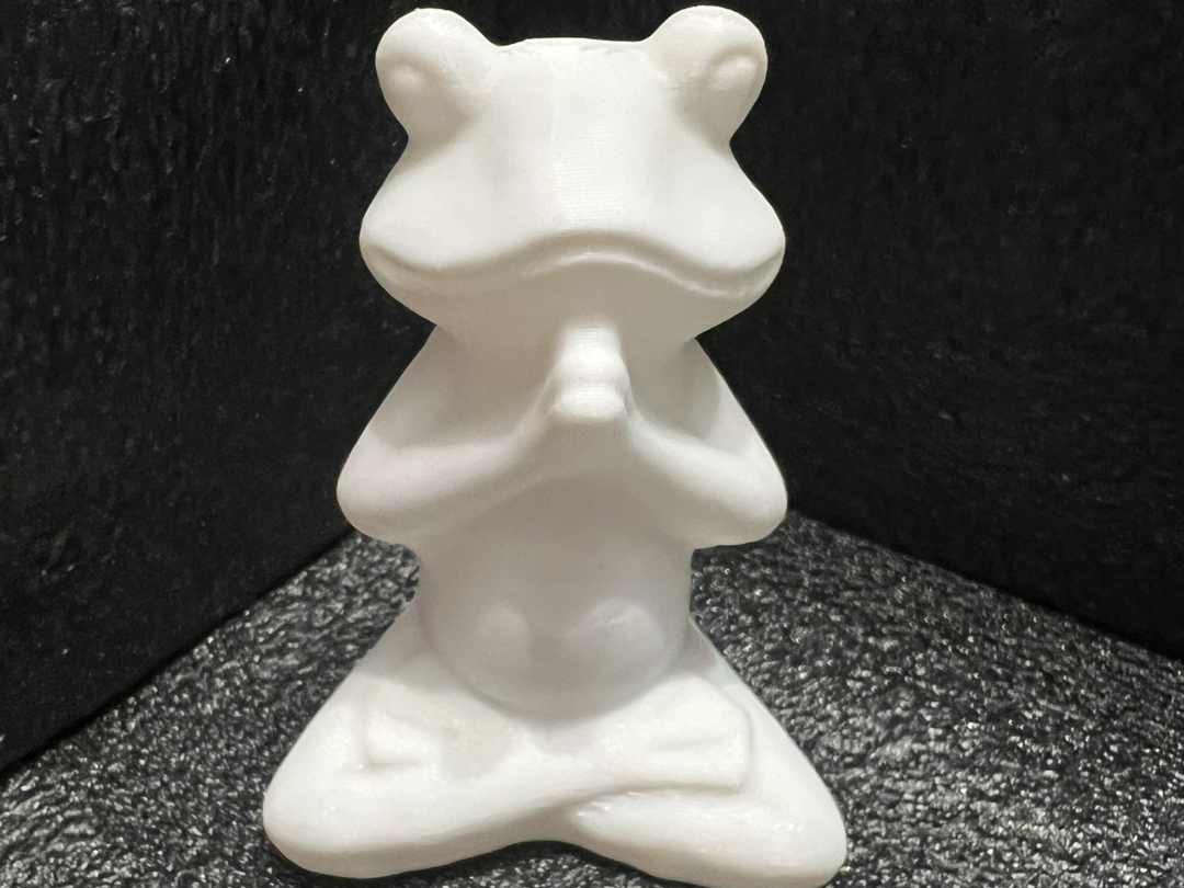 Meditierender Frosch