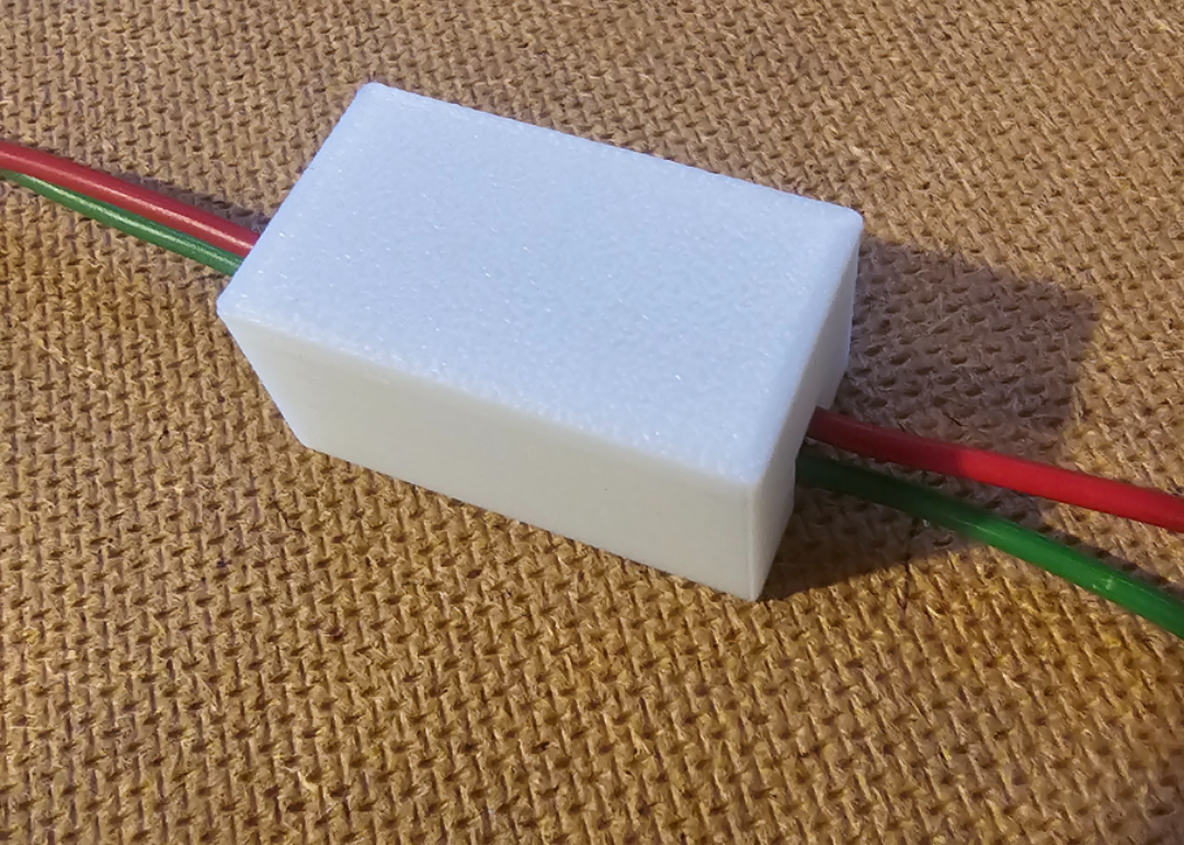 Box for screw terminal block
