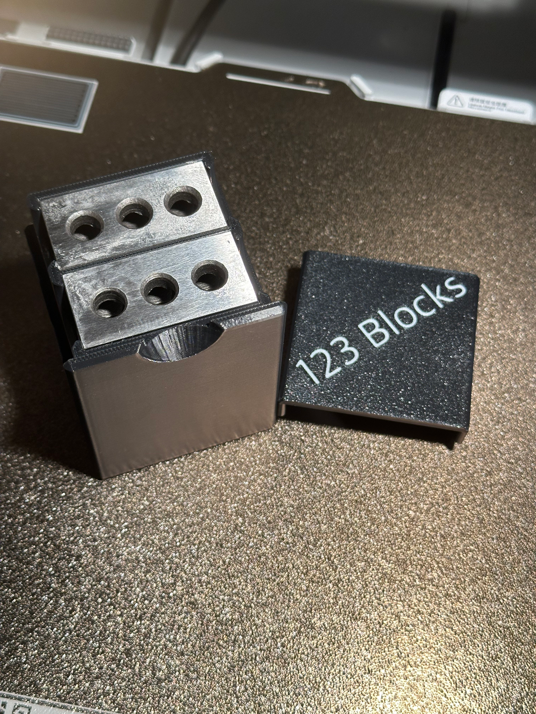 123 Blocks Box With Label