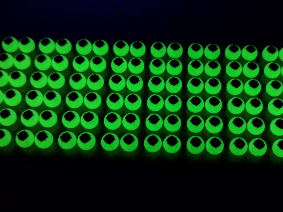 5mm Glow in the Dark Eyeballs for craft supplies