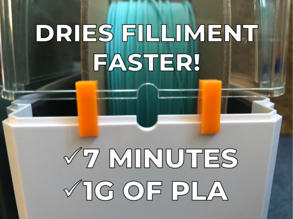 Faster Drying - Filament Dryer Door Vent Mod