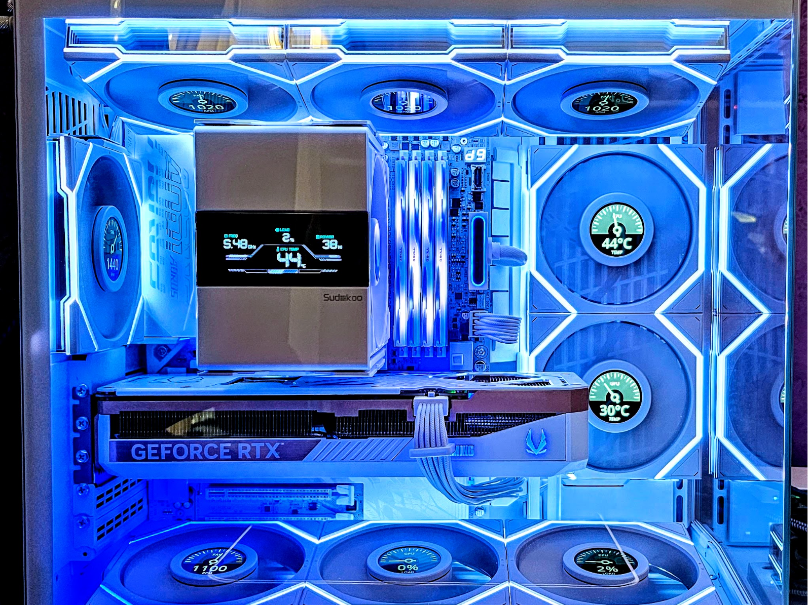 Lian Li 011D Mini V2 Angled Top Fan Mount