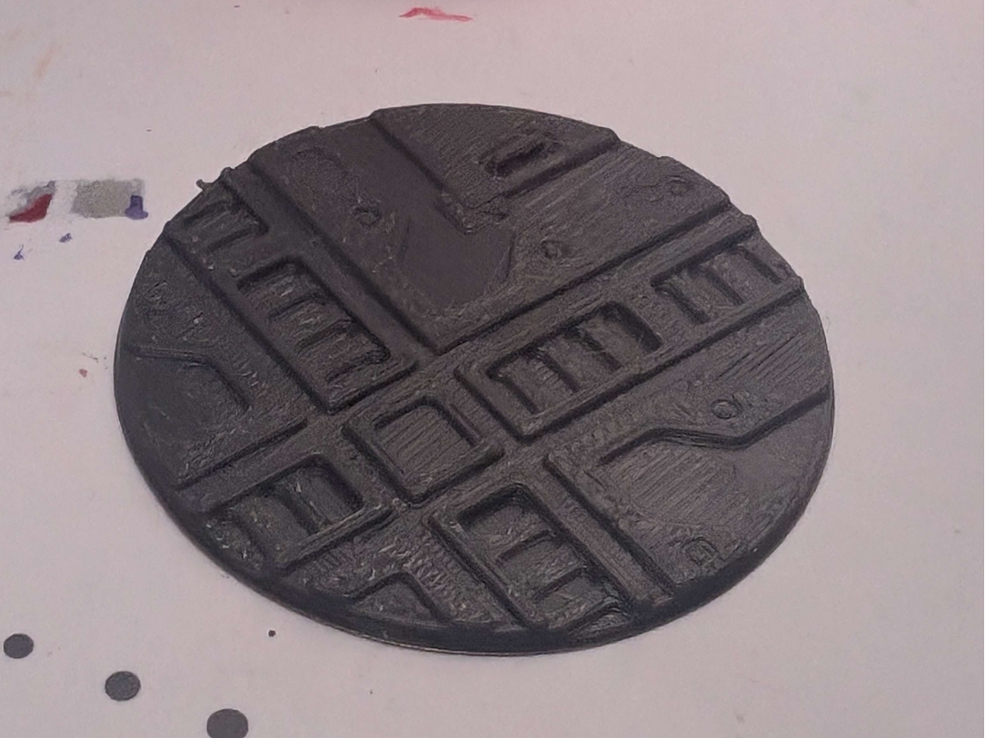 40mm Round Base Topper
