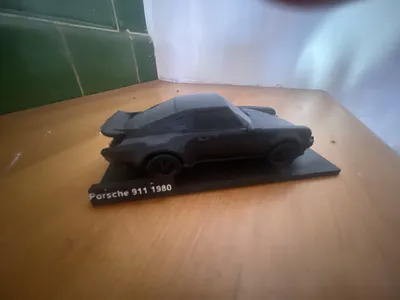 Podium + Sign for Modelcars WRITING CUSTOMIZABLE