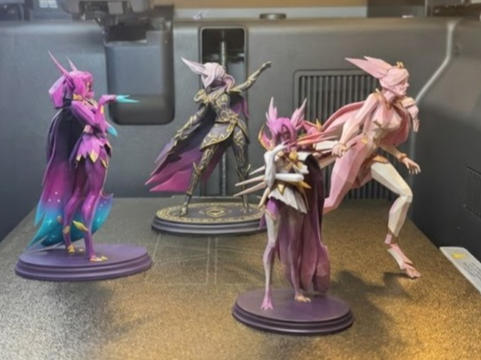 Xayah Low Poly Collection - League of Legends