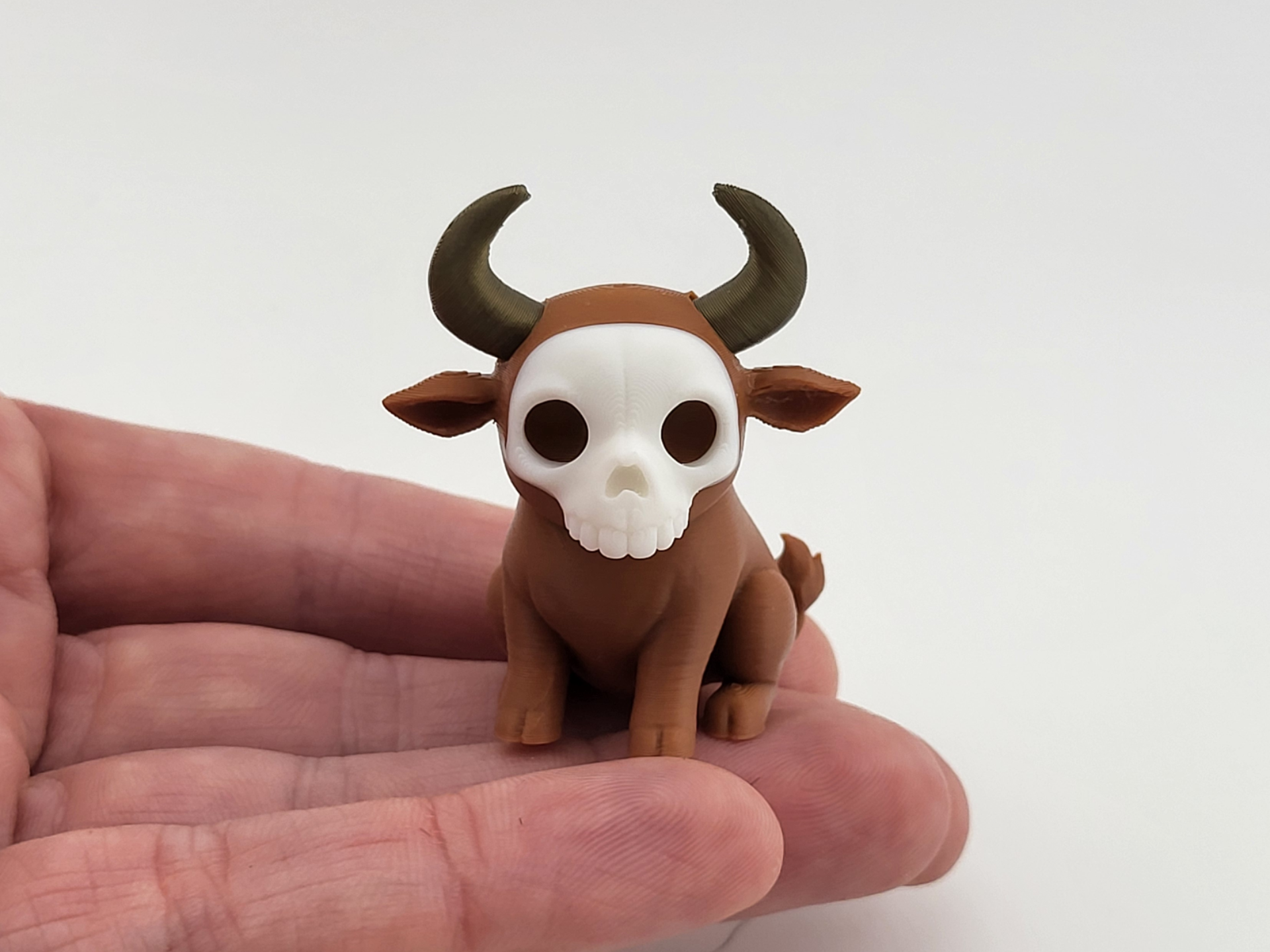 Kawaii Skeleton Bull Mini – Cute Spooky NO AMS