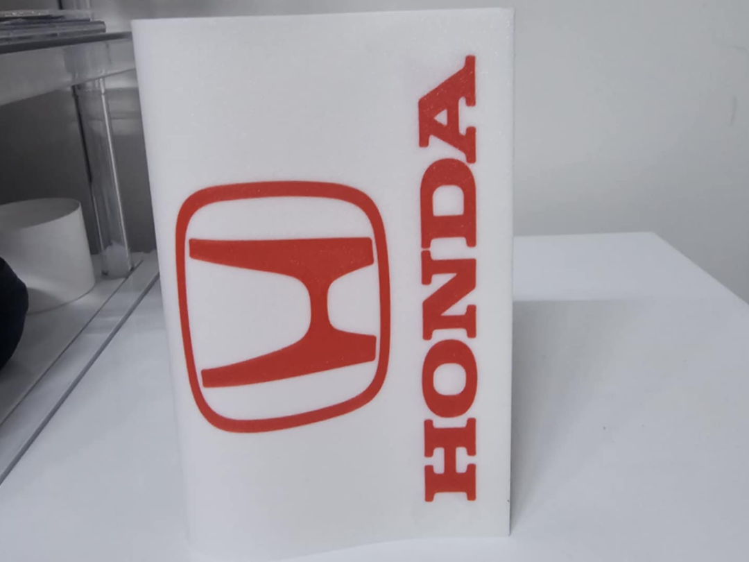 Honda Novelty car tag