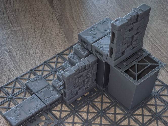 Modular OpenForge Clip Replacement Tile System