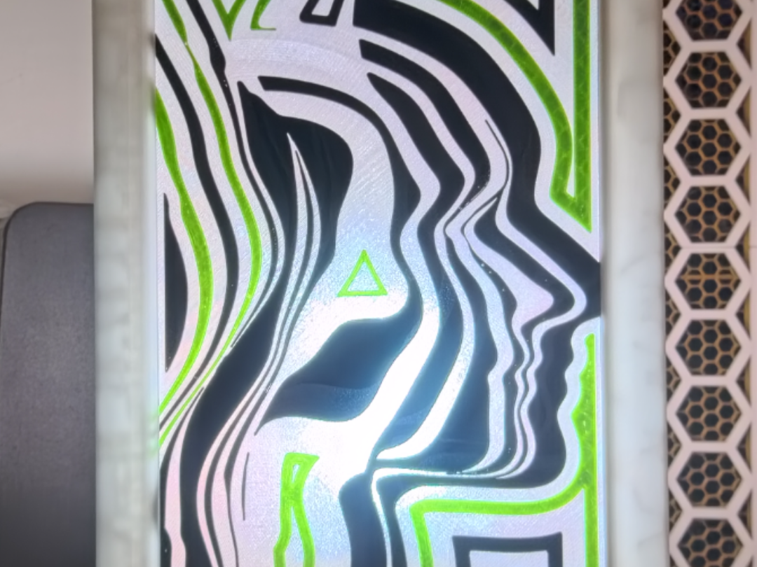 Abstract human being lampshade for TTL