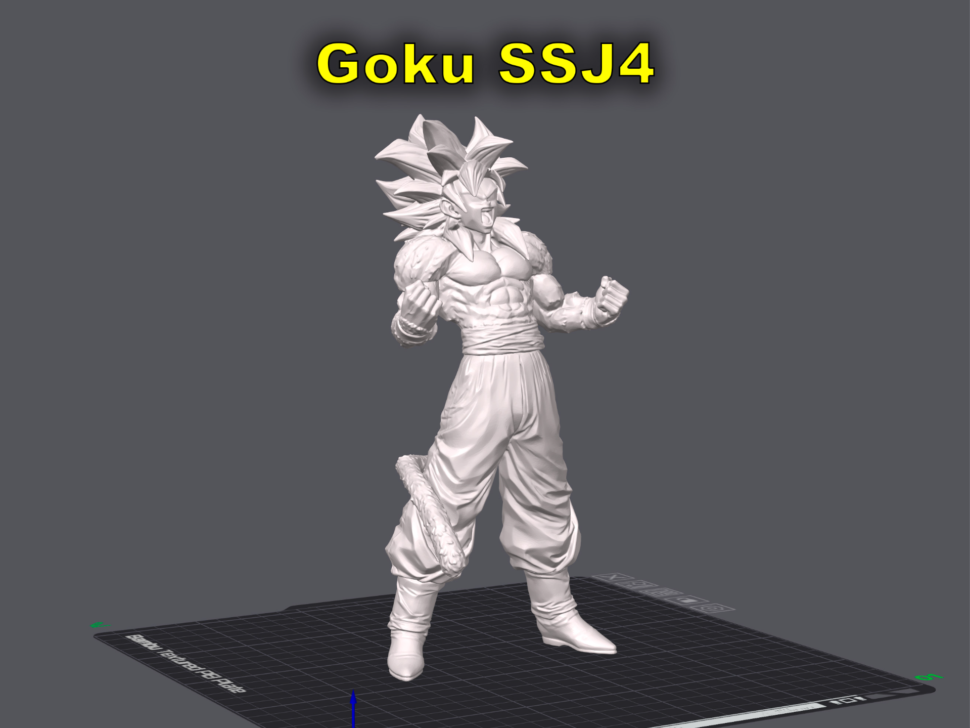 Goku SSJ4 Statute