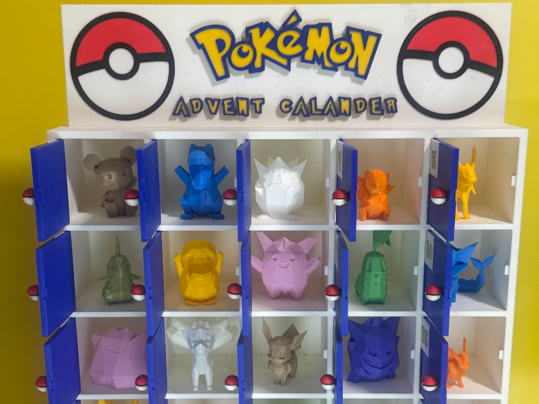 Pokemon Christmas Holiday Advent Calendar