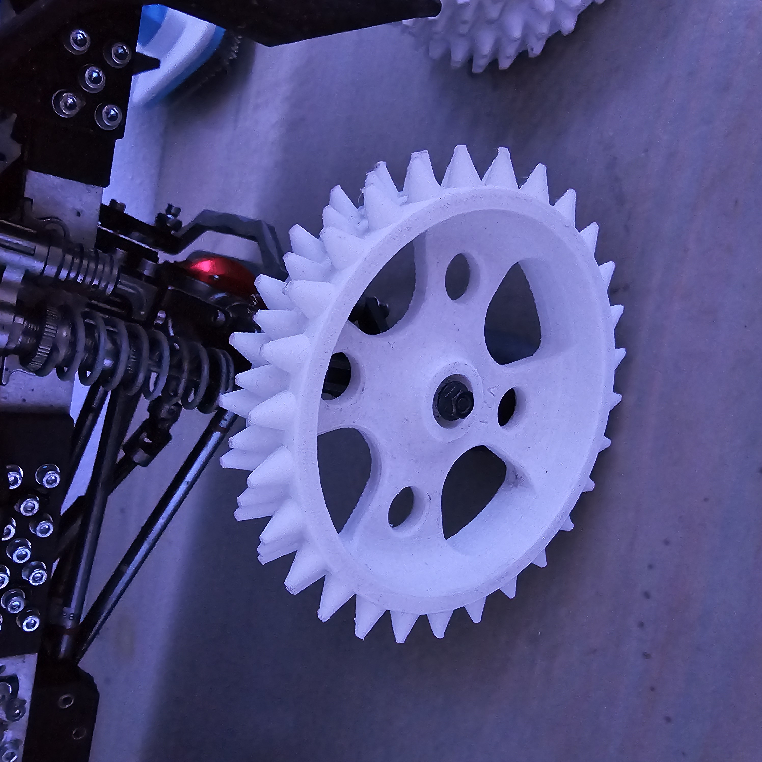 1/10 RC Snow/Ice-tires +connector for double-tires