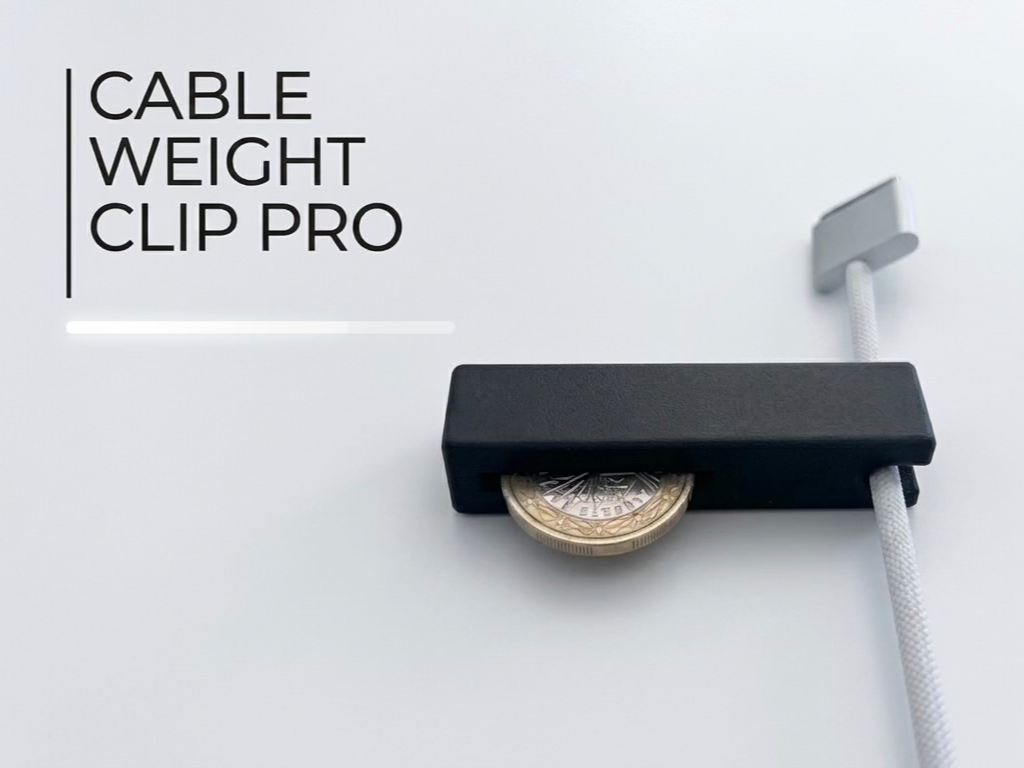 Cable Weight Clip – Keep Your Cable in Place