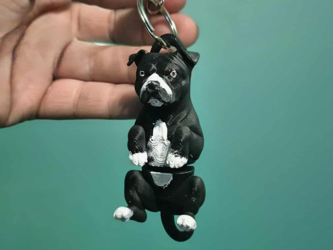 Amstaff – Keychain Articulated Pet Friend