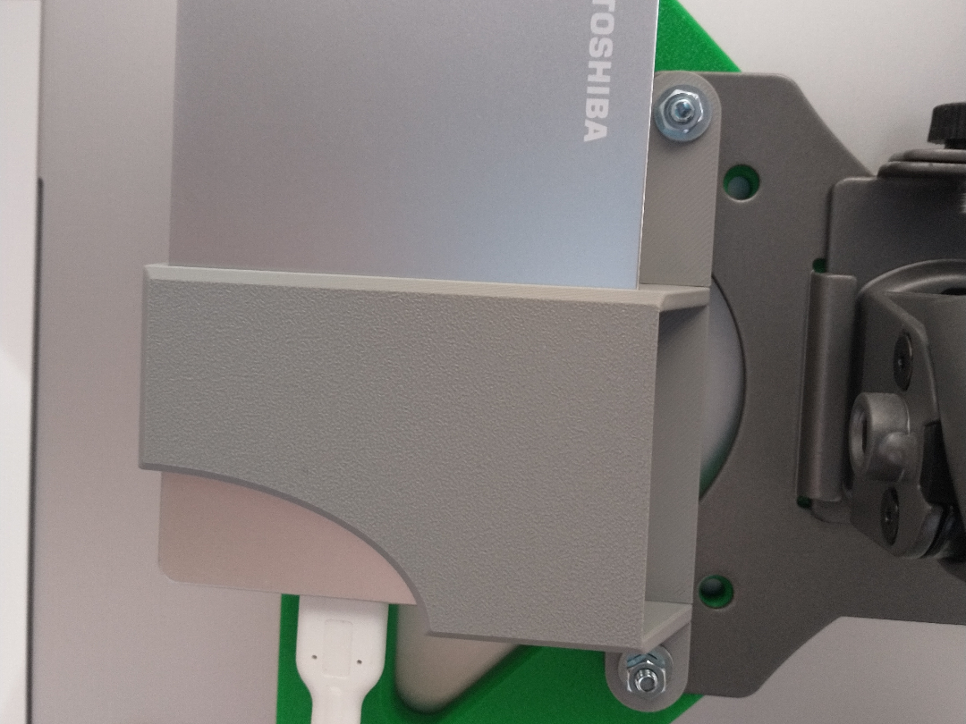 SSD holder for VESA 100