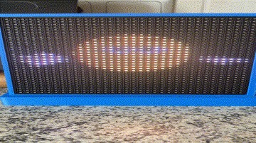 LED Matrix Wandhalter mit Ständer LED Pixeltafel