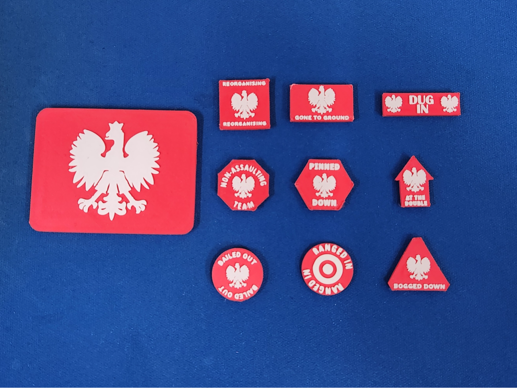 Polish Flames of War Token Set V3