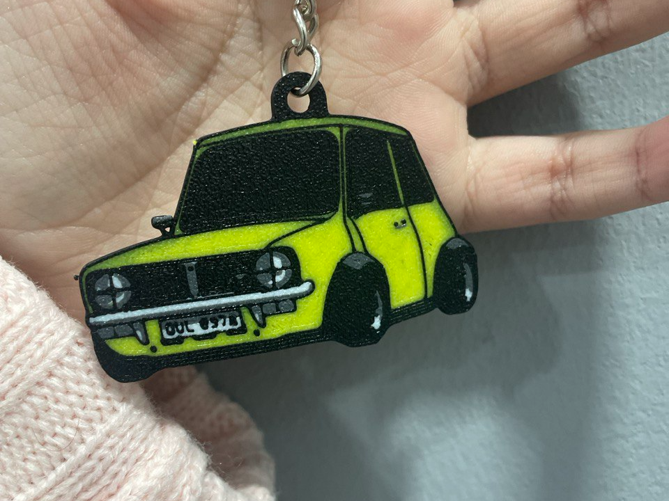 Keychain Austin Mini clubman