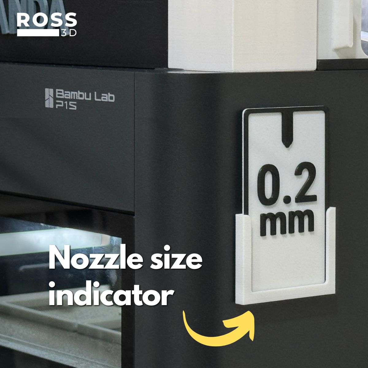 Nozzle Size Indicator (with holder)