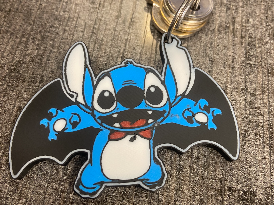Portachiavi Stitch Halloween Edition