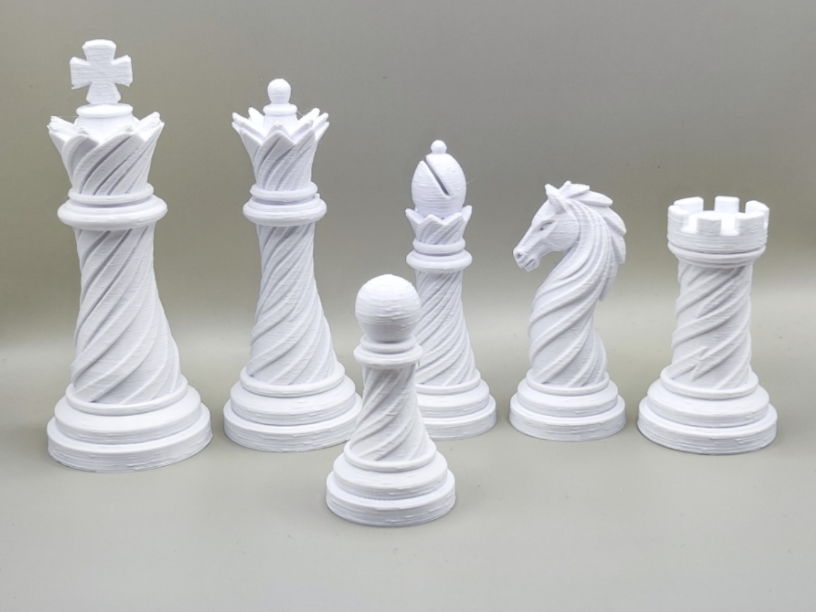 Spiral Chess Set