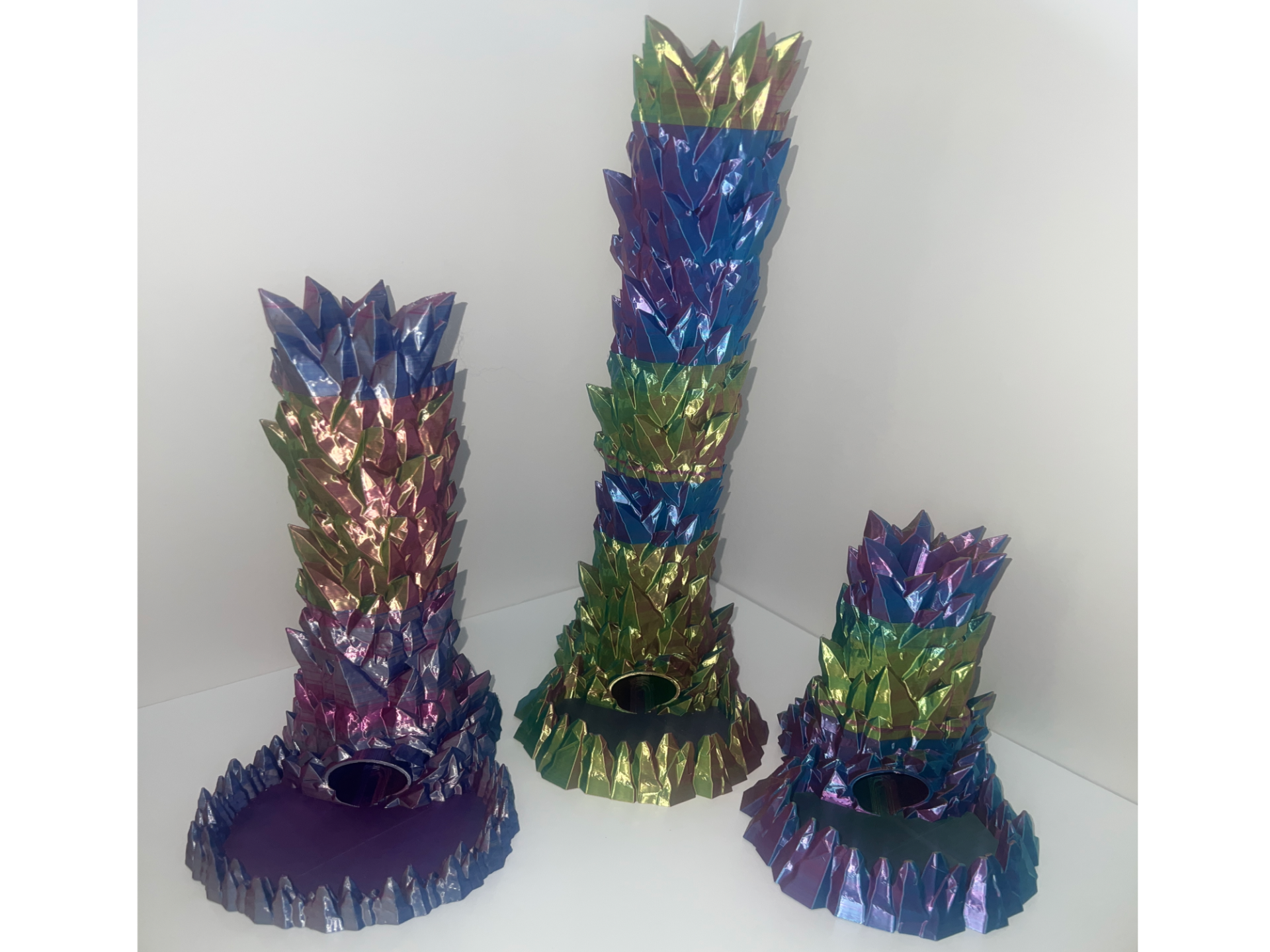 Tall Crystal Dice Tower