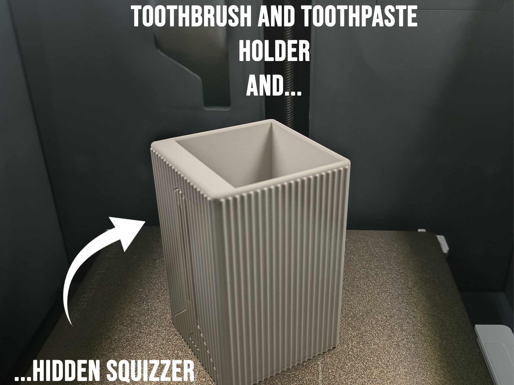 elegant toothbrush toothpaste holder squeezer