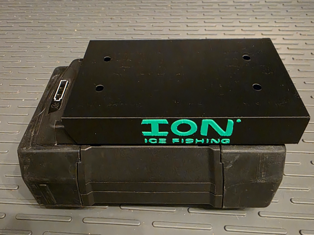 Ion/Eskimo Ice Auger Battery Holder