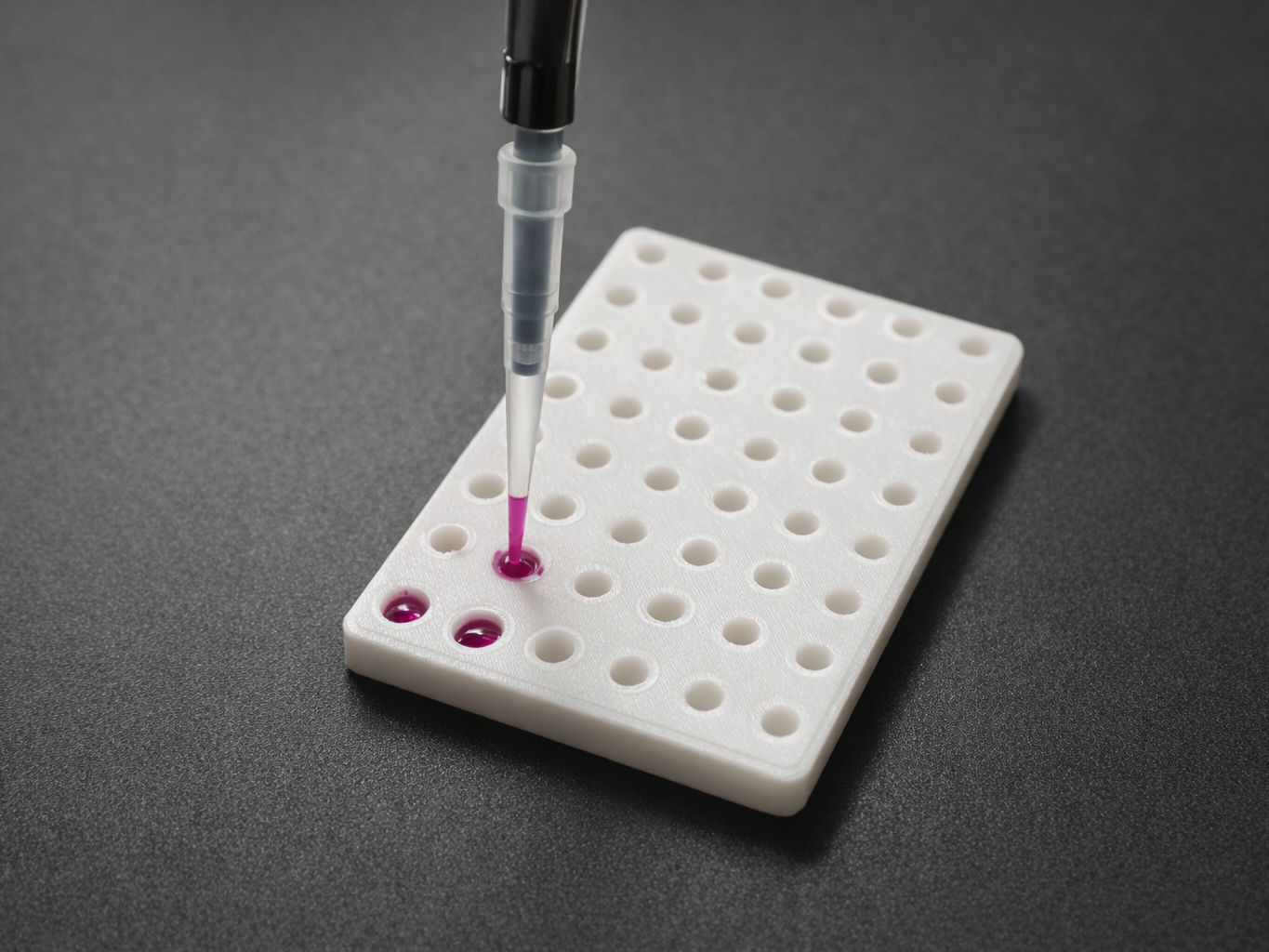 Gel loading prep plate - No parafilm needed