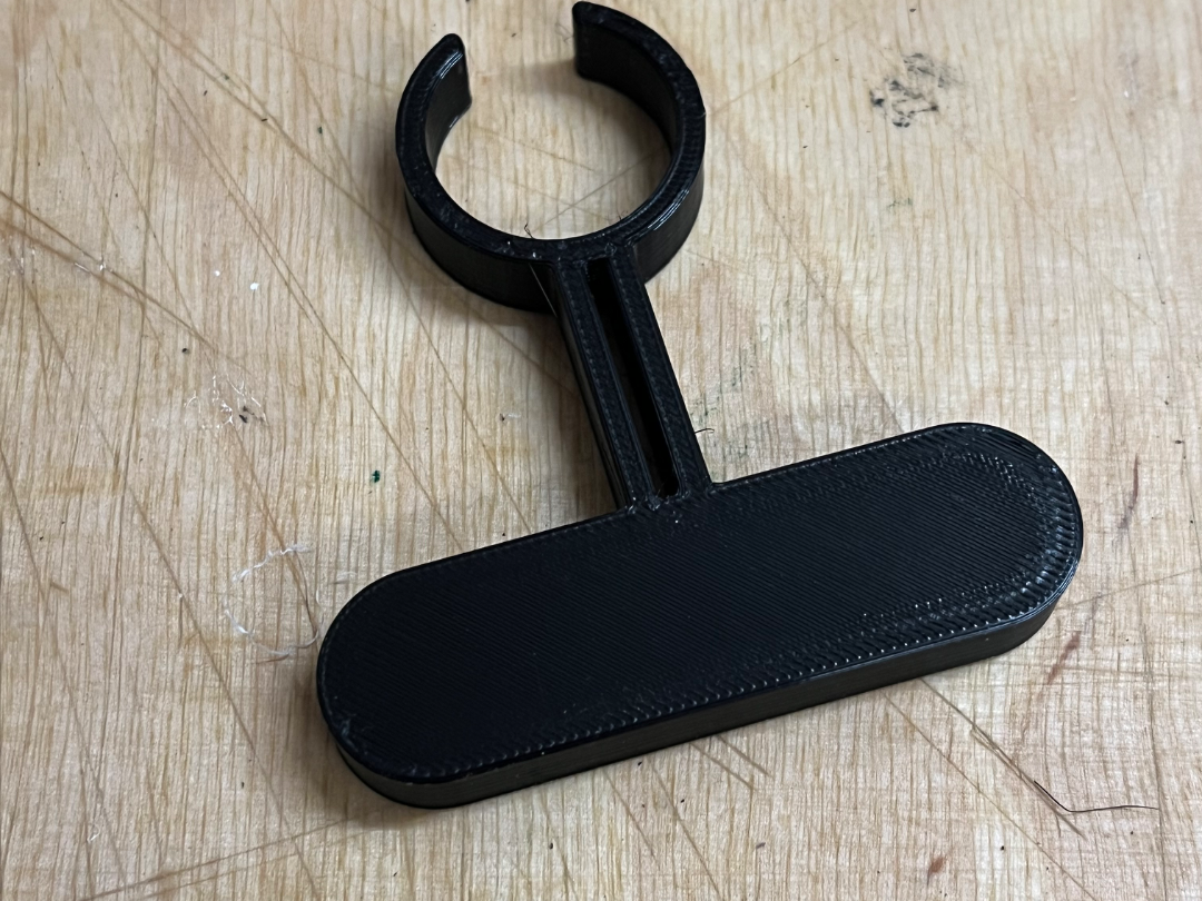 Bike gear helmet mount