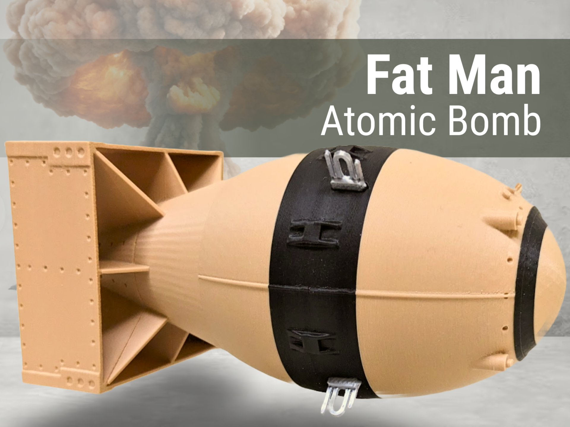 Fat Man WWII | World's Second Use of Atomic Bomb