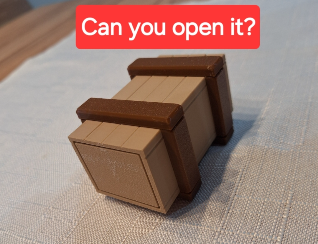 Magic locking gift box