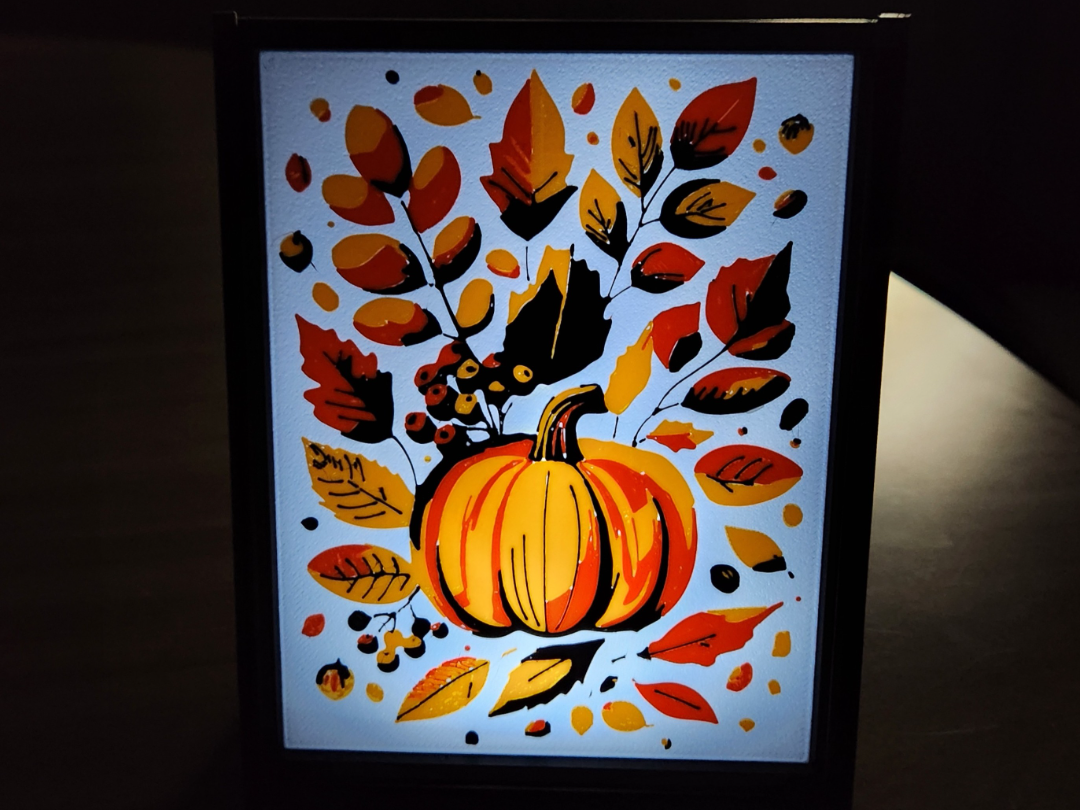LED Tealight Lantern Panel Display