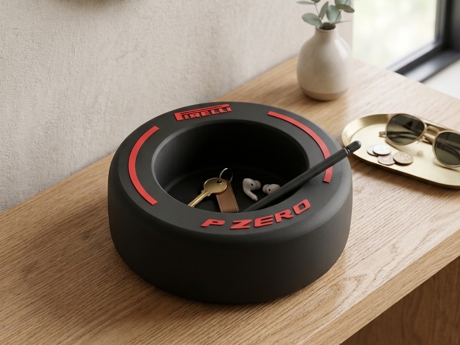 Vide-poche Pneu de F1 (Gomme Tendre - P Zero)