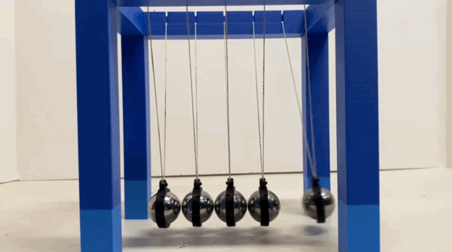 Newton's Cradle (25mm Steel Balls)