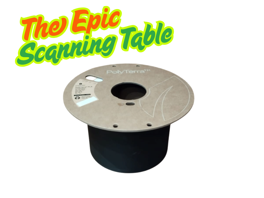 Epic Scanning Turntable - Cardboard Spool