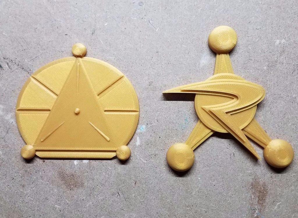 Council of Ricks and Cop Rick badge