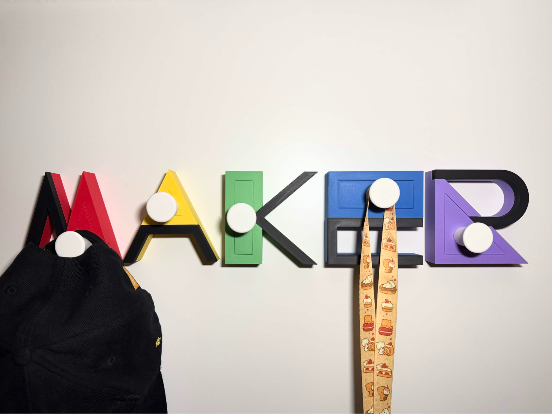 SpellHook - Typography Wall Hook (A to Z)