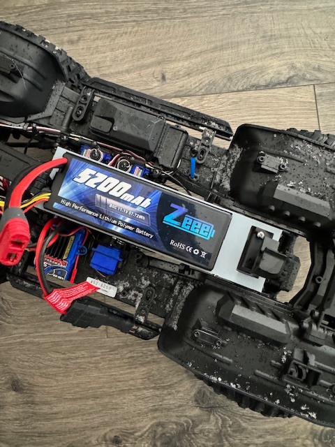 TRX 4 Battery Tray